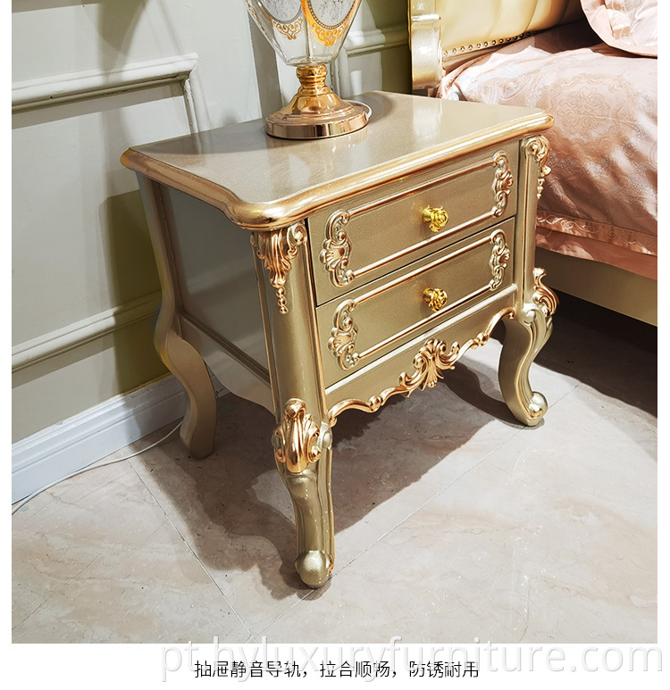 mais recente conjunto de quarto de madeira de luxo, móveis de quarto de luxo (GD01)